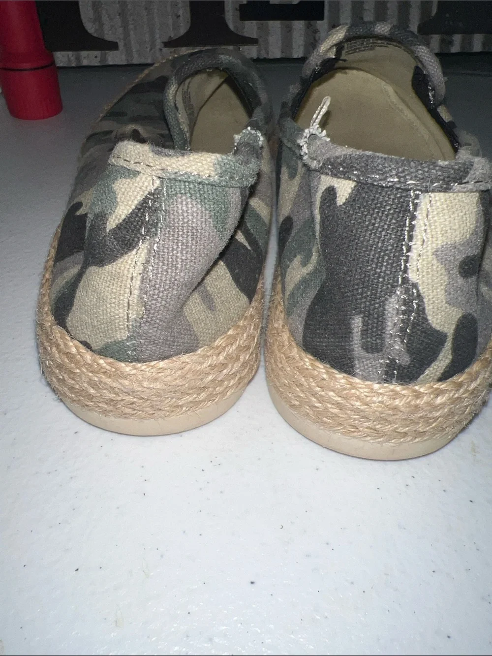 Esprit Erika Camouflage Slip-On Espadrilles,